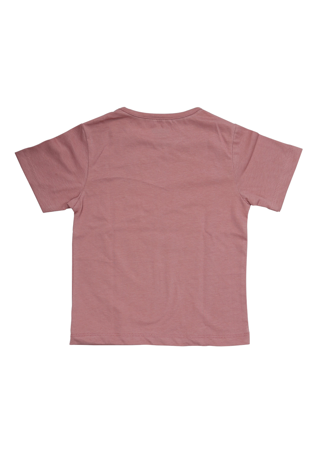 Boys Cotton T-shirt & Shorts - Dark Pink
