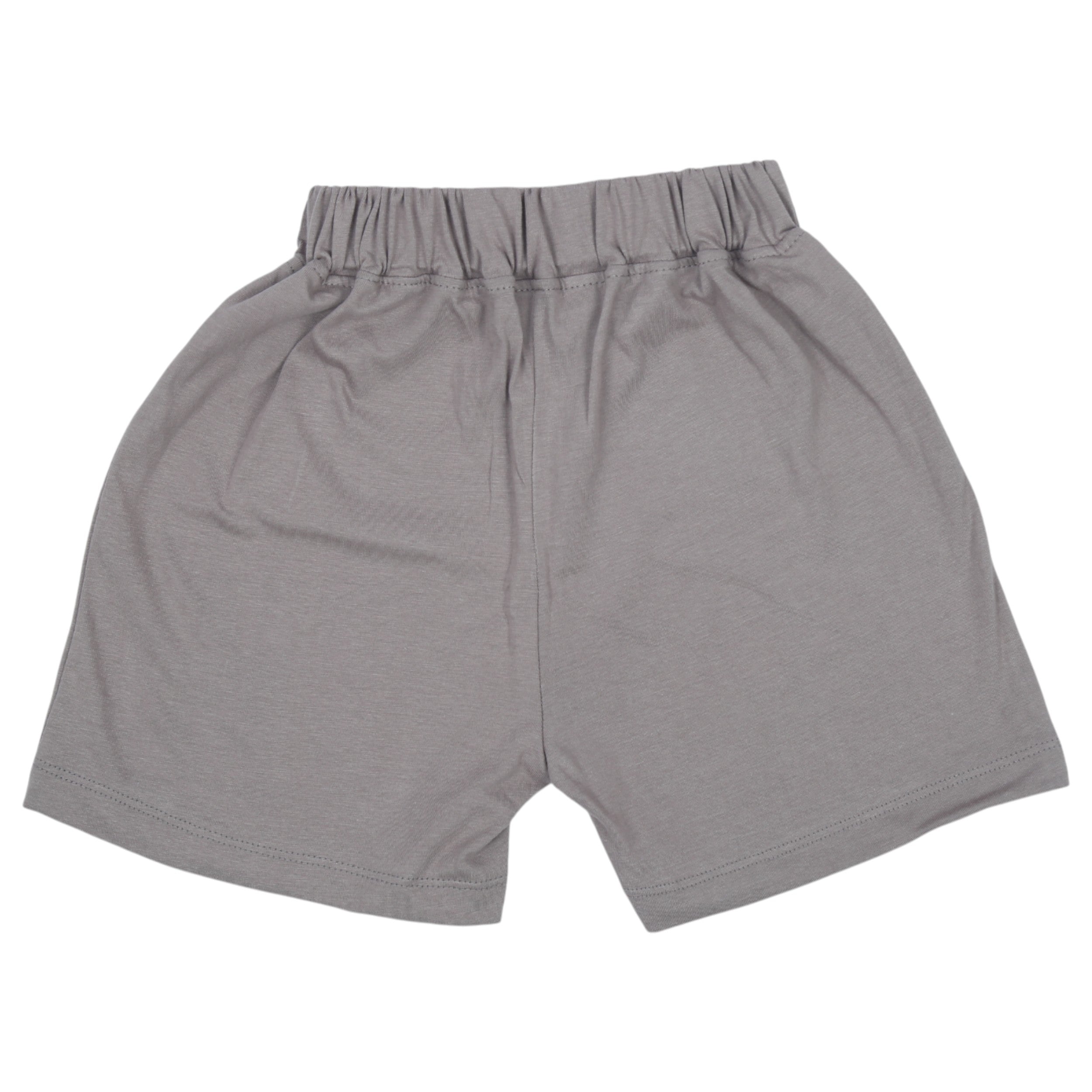 Boys Sleeveless T-shirt & Shorts - Pink & Grey
