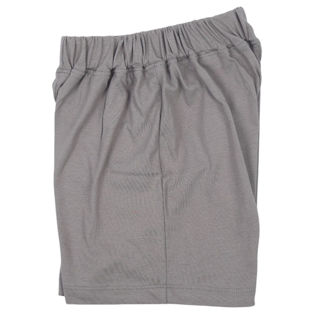 Boys Sleeveless T-shirt & Shorts - Pink & Grey