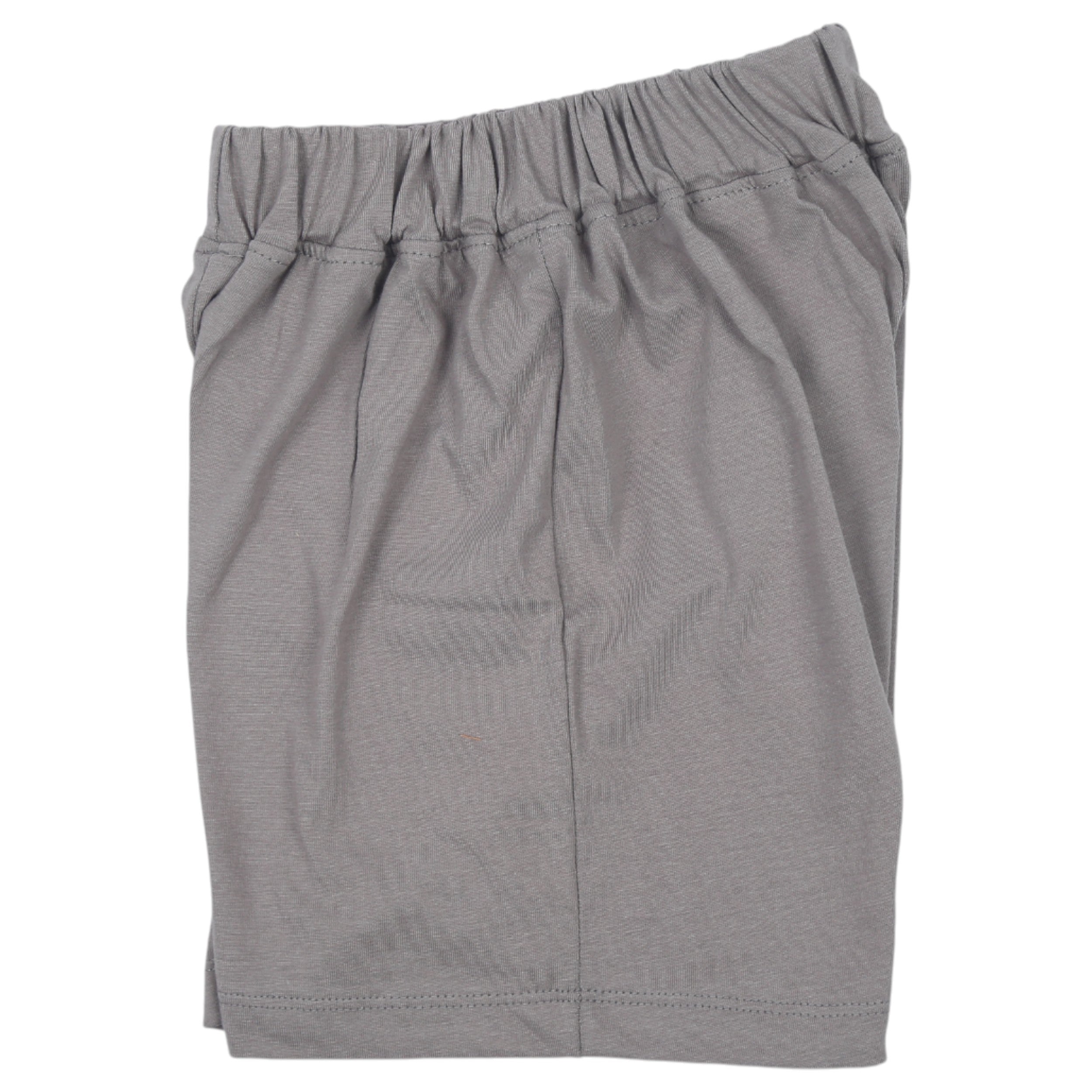 Boys Sleeveless T-shirt & Shorts - Pink & Grey